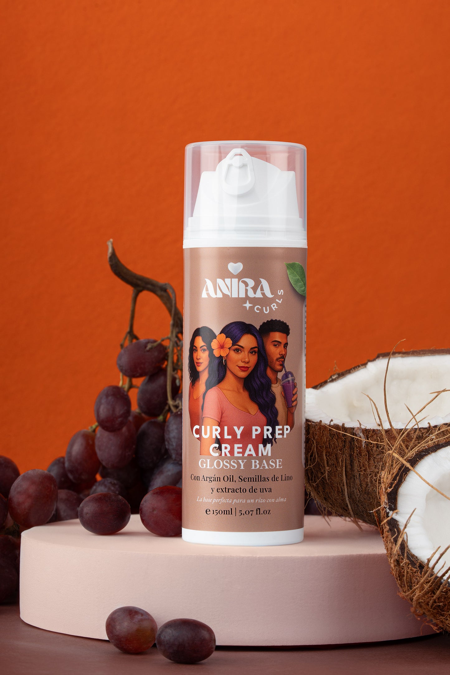 Anira Curls Curly Prep Cream - Glossy Base 150ml