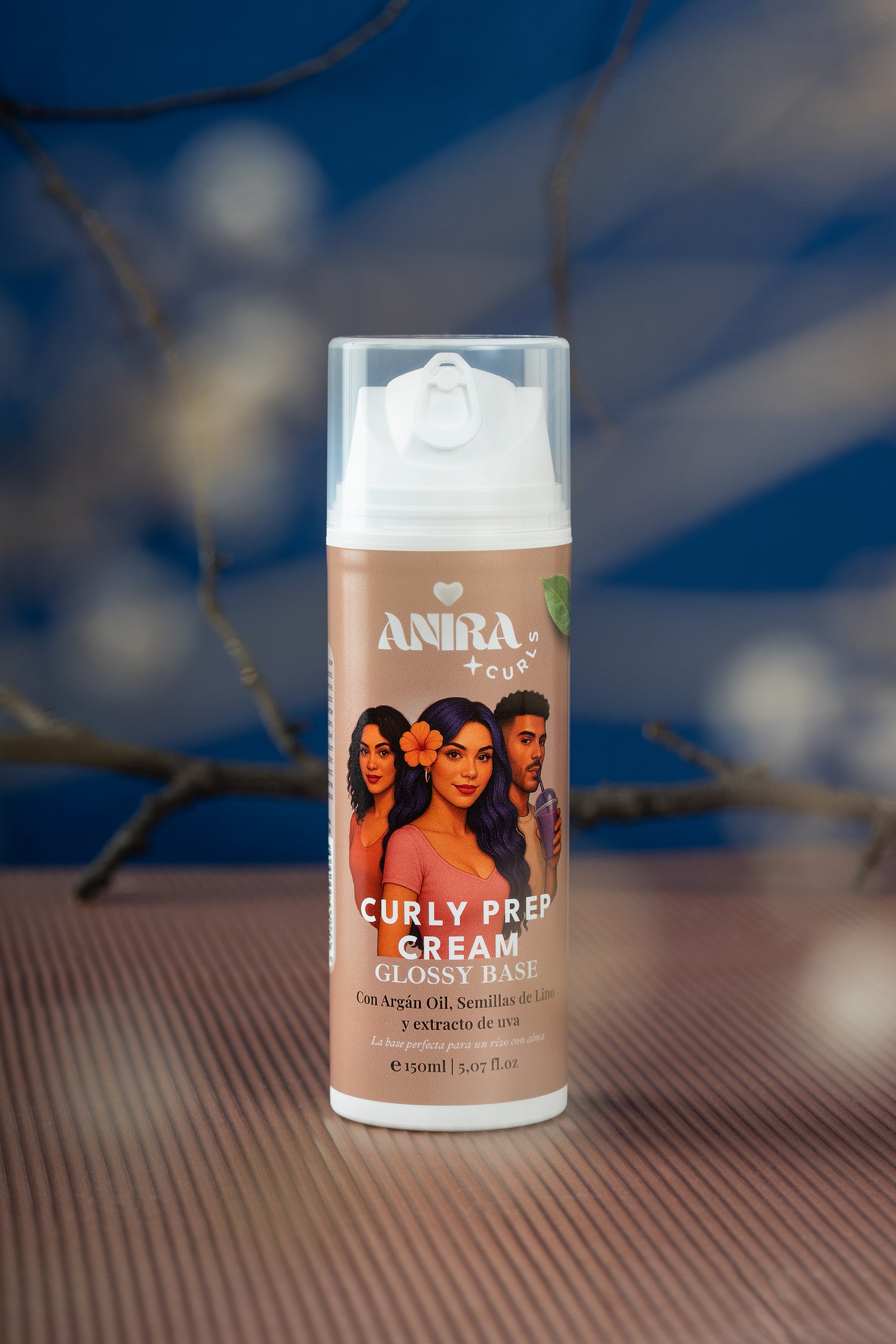 Anira Curls Curly Prep Cream - Glossy Base 150ml