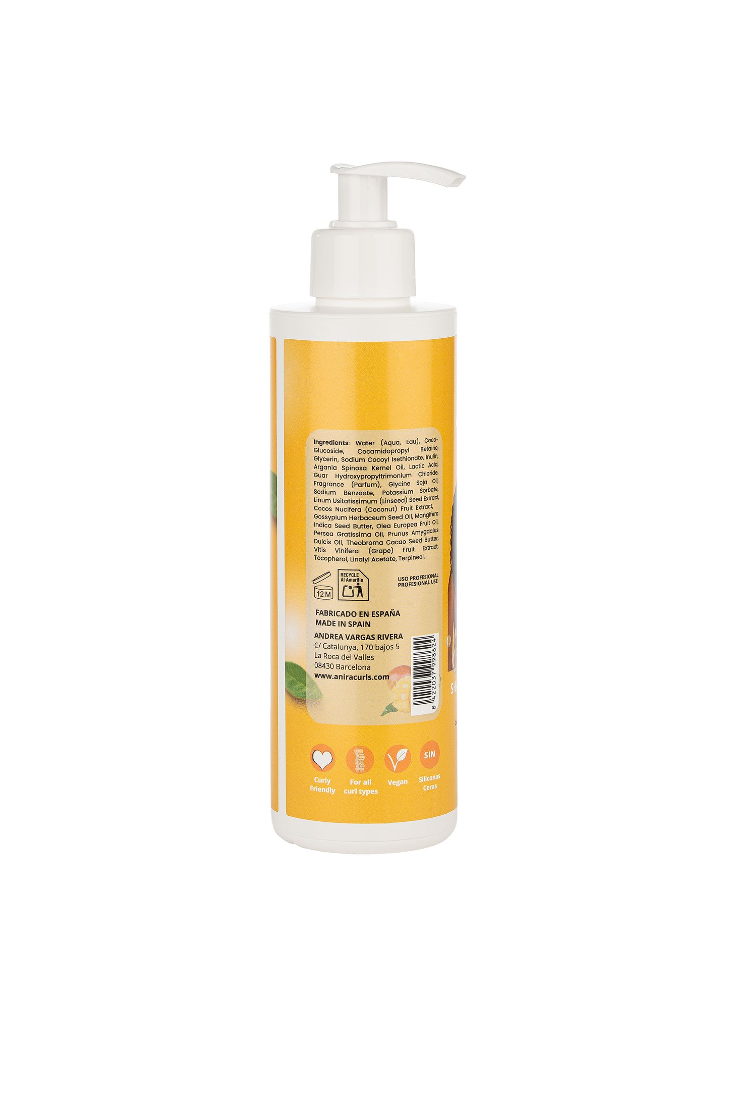 Anira Curls Mango Lollipop Shampoo Gloss Therapy 300ml