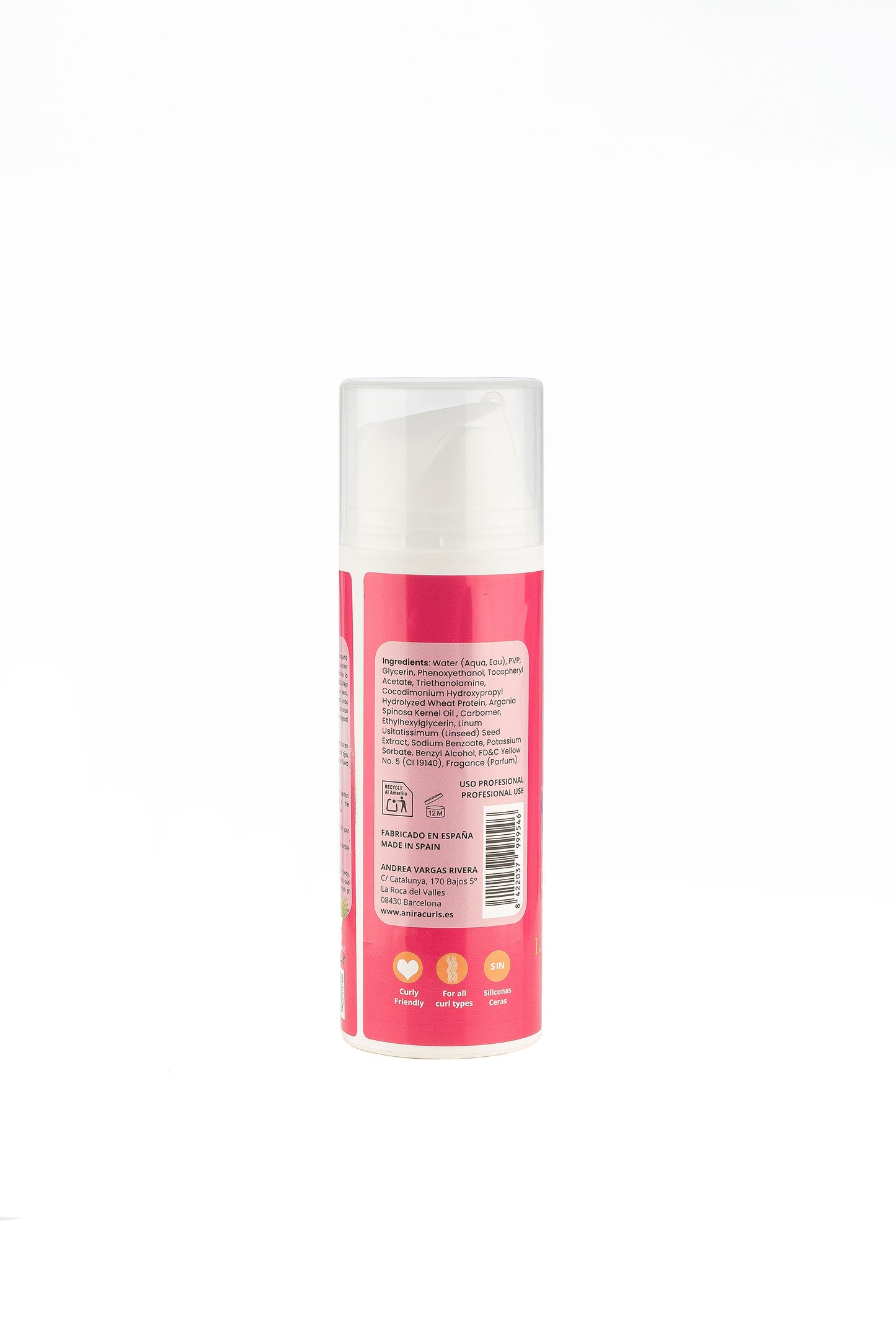 Anira Curls Curly Soul – Gel de Rizos Piña 150ml