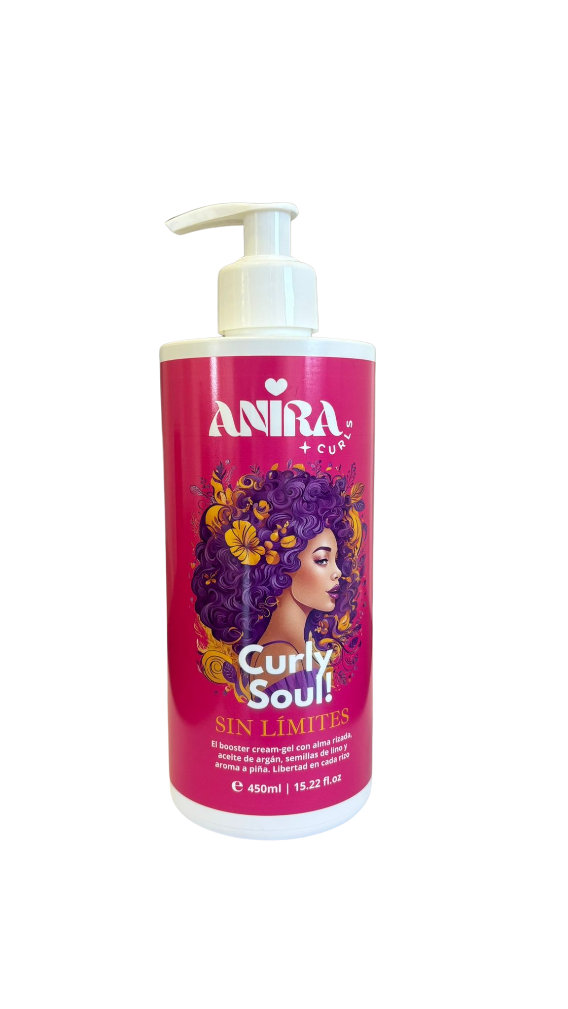 Anira Curls Curly Soul – Gel de Rizos Piña 450ml