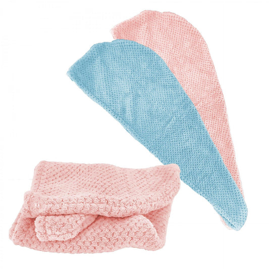 Casalfe Toalla turbante microfibra 100%