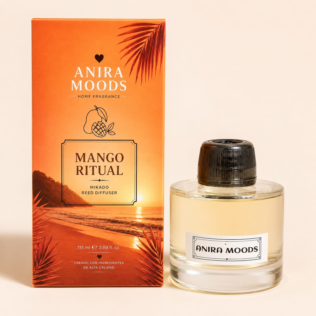 Anira Moods Mikado Mango, Papaya y Maracuyá 150ml